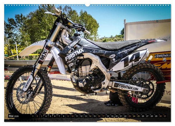 Produktbild: MX-Racing (Wandkalender 2026 DIN A2 quer), CALVENDO Monatskalender