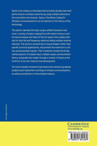 Produktbild: Space-Time Block Coding for Wireless Communications