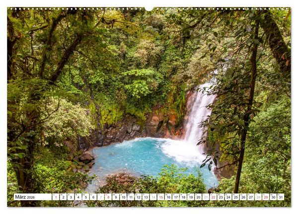 Produktbild: Costa Rica (hochwertiger Premium Wandkalender 2026 DIN A2 quer), Kunstdruck in Hochglanz