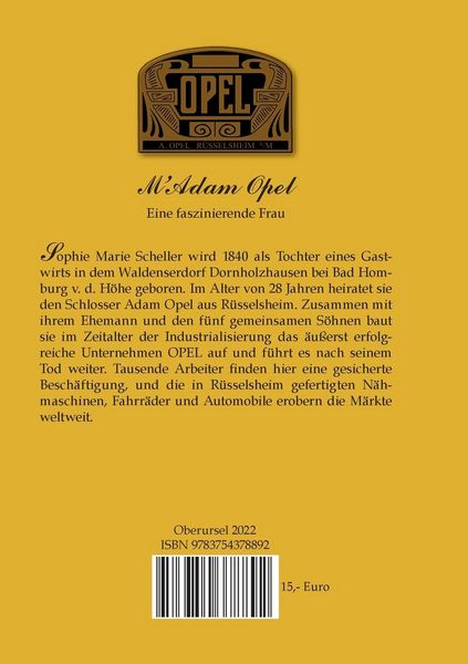Produktbild: M'Adam Opel