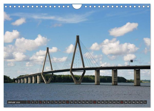 Produktbild: Br&uuml;cken - Werke die verbinden (Wandkalender 2026 DIN A4 quer), CALVENDO Monatskalender