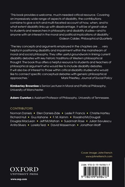 Produktbild: Disability and Disadvantage