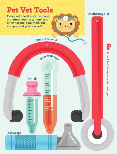 Produktbild: I Want to Be a Vet Activity Book