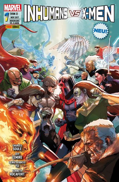 Produktbild: Inhumans vs. X-Men 1