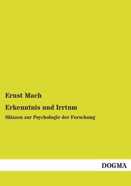 Produktbild: Erkenntnis und Irrtum