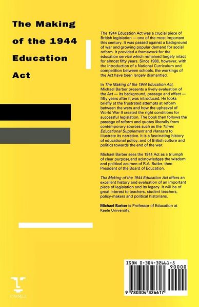 Produktbild: Making of the 1944 Education ACT