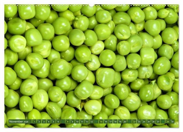 Produktbild: GR&Uuml;N - Gem&uuml;se und Obst - Knackig und Frisch (Wandkalender 2026 DIN A2 quer), CALVENDO Monatskalender
