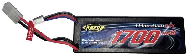 Carson Modellsport Modellbau-Akkupack (LiPo) 7.4V 1700 mAh Zellen-Zahl: 2 Hardcase Tamiya