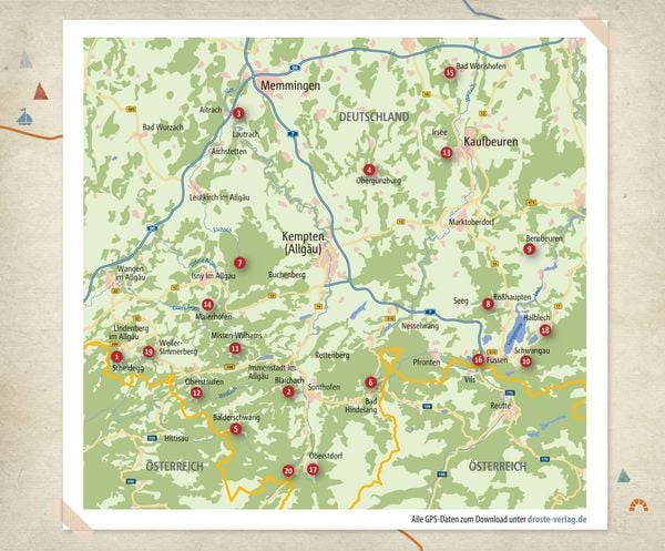Produktbild: Allg&auml;u. Wandern f&uuml;r die Seele