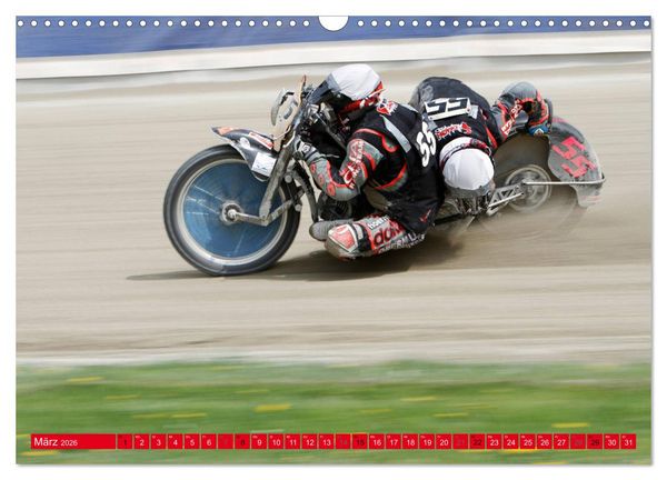 Produktbild: Speedway Sandbahn (Wandkalender 2026 DIN A3 quer), CALVENDO Monatskalender