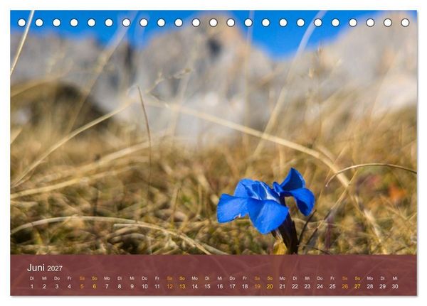 Produktbild: Leutasch - sch&ouml;ne Bergwelt (Tischkalender 2027 DIN A5 quer), CALVENDO Monatskalender