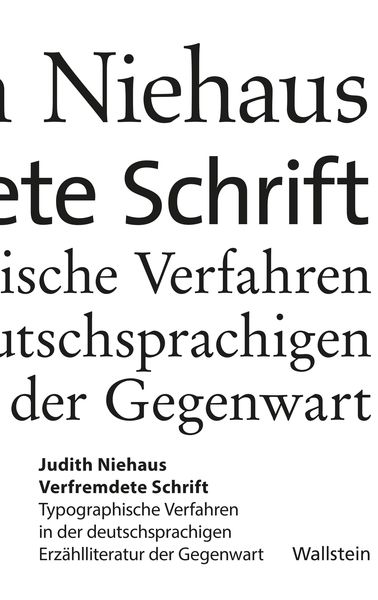 Produktbild: Verfremdete Schrift