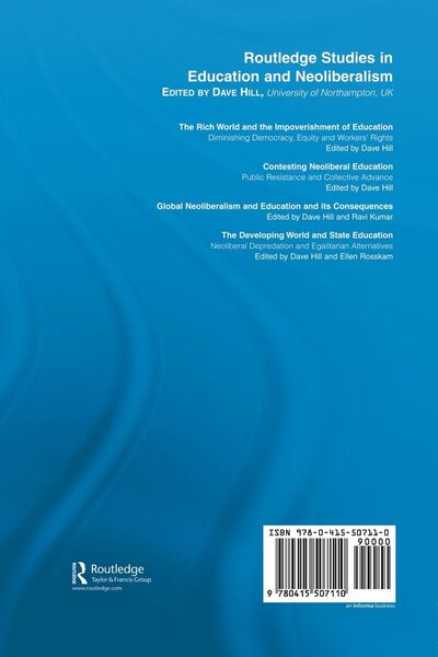 Produktbild: Global Neoliberalism and Education and its Consequences