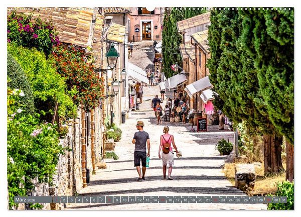 Produktbild: Mallorca - Mallorquinische Impressionen (Wandkalender 2026 DIN A2 quer), CALVENDO Monatskalender