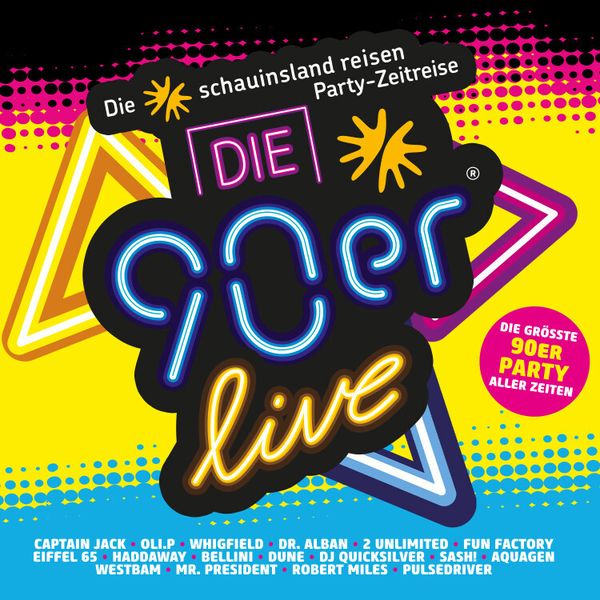 Produktbild: Die 90er Live - Die Gröáte 90er Party Aller Zeiten