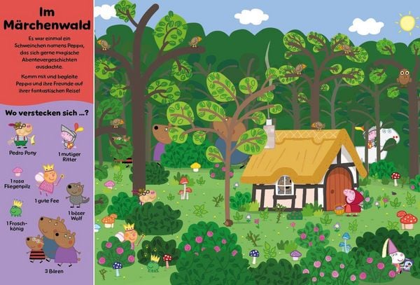 Produktbild: Peppa Pig: Wo ist Peppa? Mein magisches Wimmelbuch