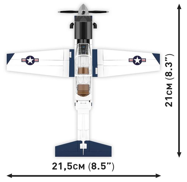 Produktbild: COBI 26624 - Beechcraft T-6 Texan II, Bausatz 197 Klemmbausteine