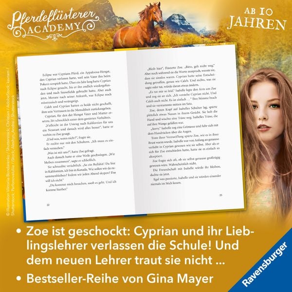 Produktbild: Pferdefl&uuml;sterer-Academy, Band 7: Flammendes Herz