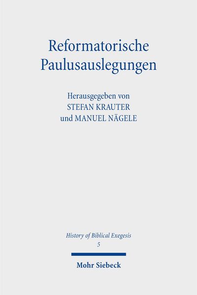 Produktbild: Reformatorische Paulusauslegungen