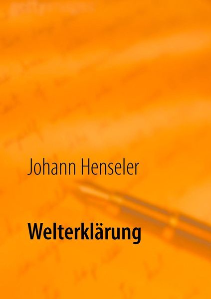 Produktbild: Welterkl&auml;rung