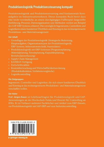 Produktbild: Produktionslogistik/Produktionssteuerung kompakt