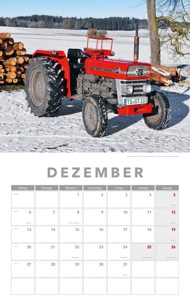 Produktbild: Traktoren Kalender 2027