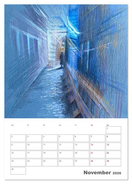 Produktbild: Anna Arndt Jahresimpressionen mit Planer (Wandkalender 2026 DIN A3 hoch), CALVENDO Monatskalender