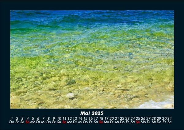 Produktbild: Meereslandschaft 2025 Fotokalender DIN A5