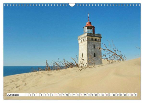 Produktbild: Rubjerg Knude Fyr (Wandkalender 2026 DIN A3 quer), CALVENDO Monatskalender