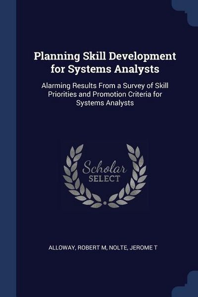Produktbild: Planning Skill Development for Systems Analysts