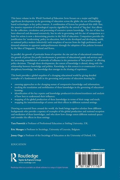 Produktbild: World Yearbook of Education 2014