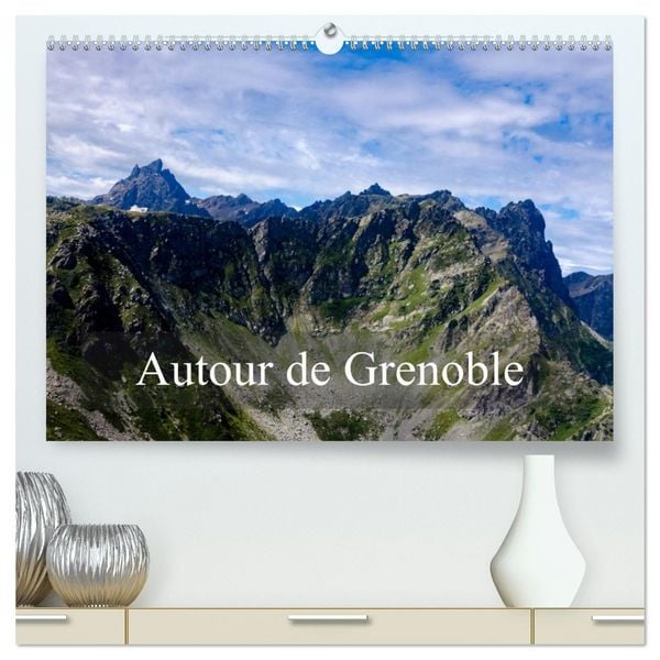 Produktbild: Autour de Grenoble (Calendrier mural 2026 DIN A2 vertical) calendrier de bureau