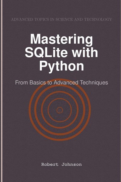 Produktbild: Mastering SQLite with Python
