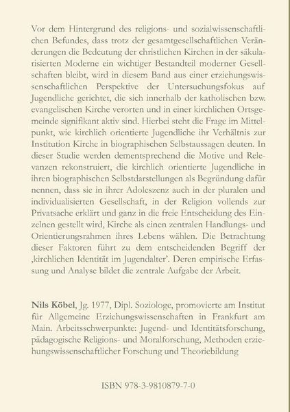 Produktbild: Jugend - Identit&auml;t - Kirche