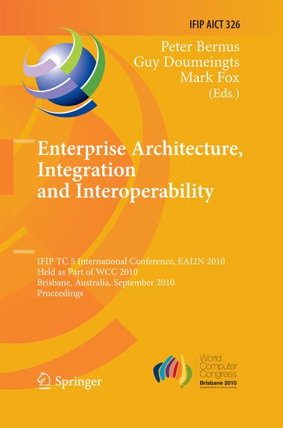 Produktbild: Enterprise Architecture, Integration and Interoperability