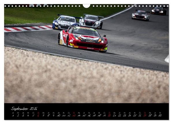 Produktbild: EMOTIONS ON THE GRID - Blancpain Endurance Series N&uuml;rburgring (Wandkalender 2026 DIN A3 quer), CALVENDO Monatskalender