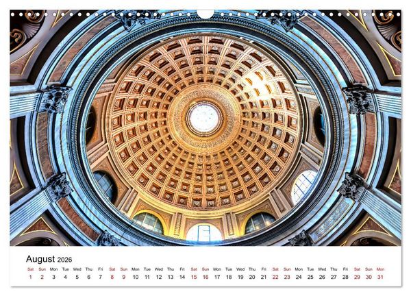 Produktbild: Wonders of Rome (Wall Calendar 2026 DIN A3 landscape), CALVENDO 12 Month Wall Calendar