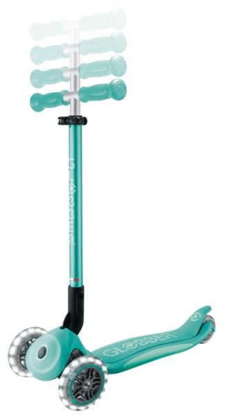 Produktbild: GLOBBER ELITE LIGHTS dunkelmint, mit Leuchtrollen