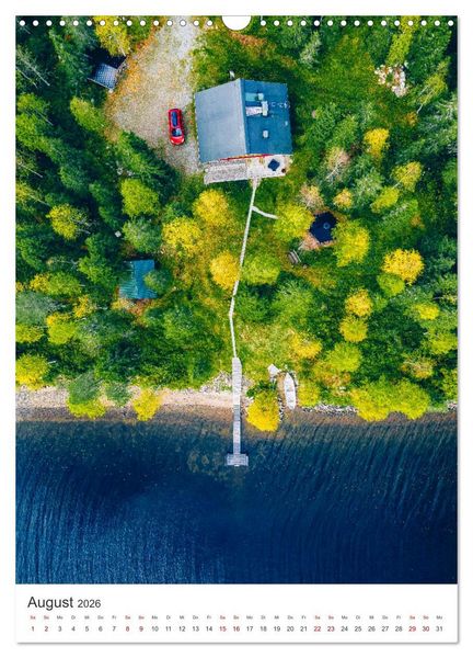 Produktbild: Traumparadies Schweden (Wandkalender 2026 DIN A3 hoch), CALVENDO Monatskalender