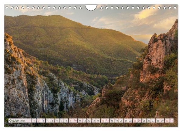 Produktbild: Reisen durch Albanien - Magische Landschaften zwischen Bergen und Meer (Wandkalender 2027 DIN A4 quer), CALVENDO Monatskalender