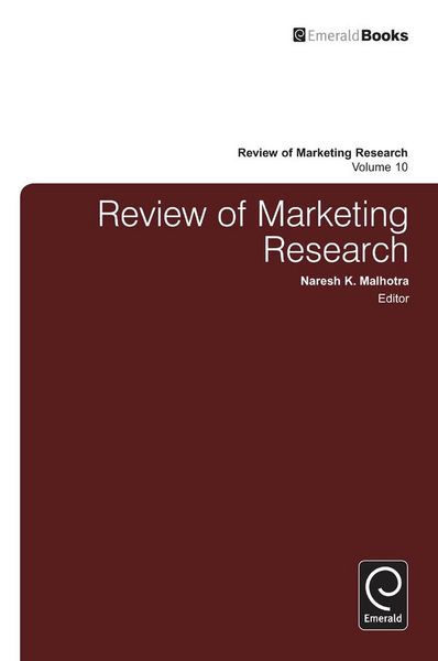 Produktbild: Review of Marketing Research