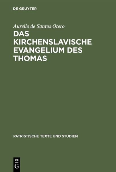 Produktbild: Das kirchenslavische Evangelium des Thomas