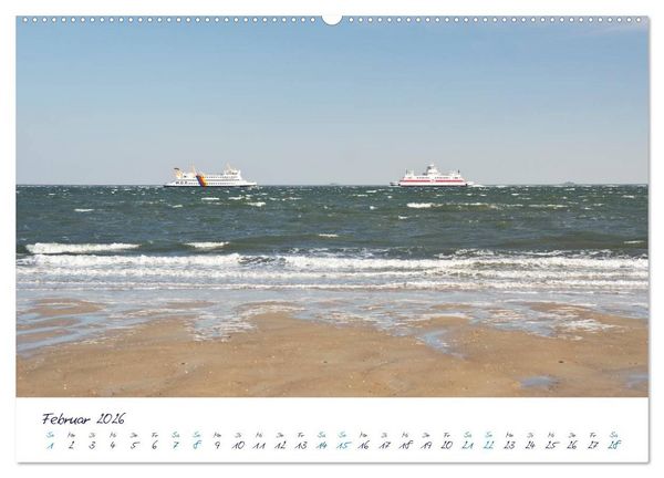 Produktbild: F&ouml;hr - Nordfriesische Trauminsel (Wandkalender 2026 DIN A2 quer), CALVENDO Monatskalender