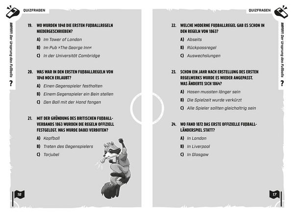 Produktbild: kicker Kids Fu&szlig;ball Quiz