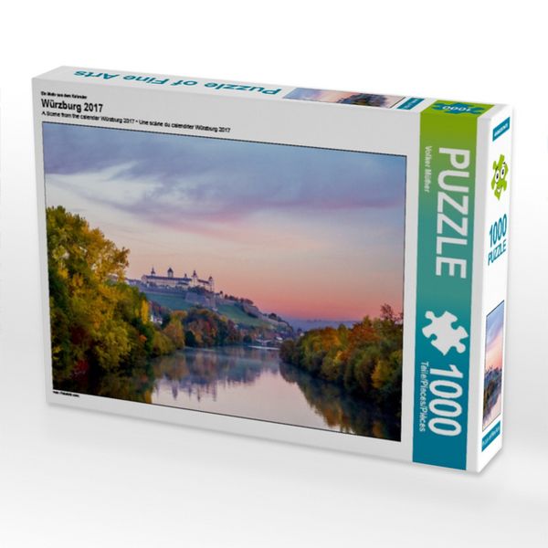 Produktbild: CALVENDO Puzzle Festung Marienberg | 1000 Teile Lege-Gr&ouml;&szlig;e 64x48cm Foto-Puzzle f&uuml;r gl&uuml;ckliche Stunden