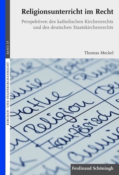 Produktbild: Religionsunterricht im Recht