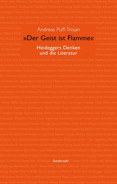 Produktbild: &raquo;Der Geist ist Flamme&laquo;