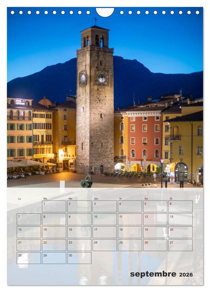 Produktbild: Italie - Des Dolomites &agrave; la c&ocirc;te amalfitaine (Calendrier mural 2026 DIN A4 horizontal), CALVENDO calendrier mensuel