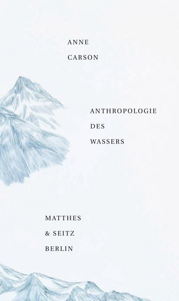 Produktbild: Anthropologie des Wassers