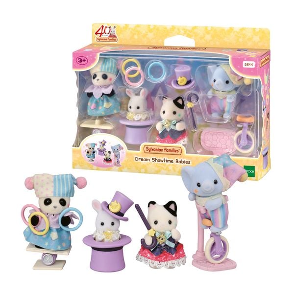 Produktbild: Sylvanian Families 5844 - 40. Jubil&auml;um: Dream Showtime Babies, Figurenset